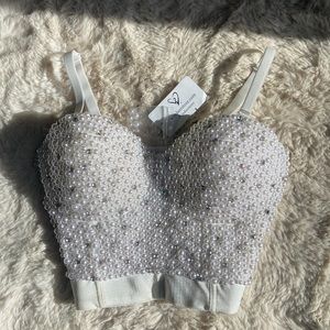 NWT Pearl Corset